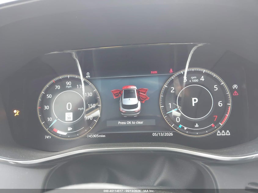 2021 Jaguar F-Pace S P340 Awd Automatic VIN: SADCJ2EU5MA675266 Lot: 45114517