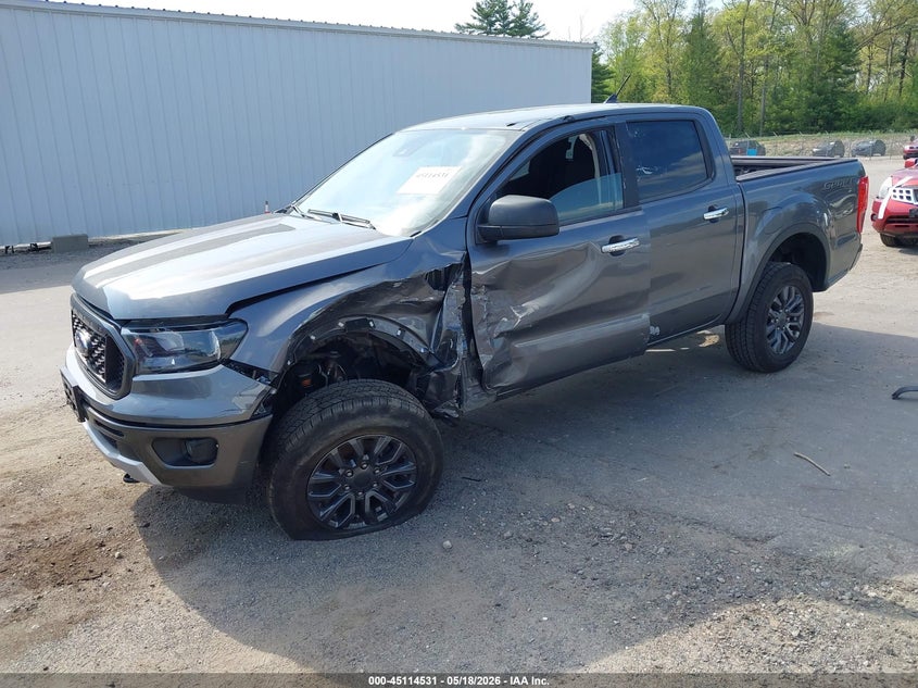 Vin: 1fter4fh9nld05888, lot: 45612115, ford ranger xlt 20222