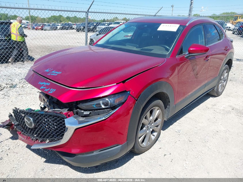 Vin: 3mvdmbdl8nm412014, lot: 45612139, mazda cx-30 premium 20222