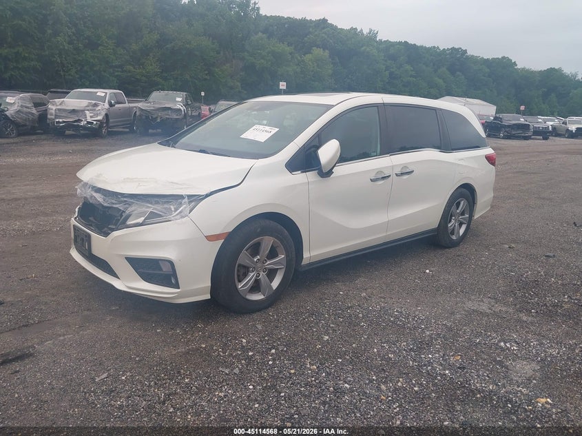 Vin: 5fnrl6h7xkb011949, lot: 45612152, honda odyssey ex-l 20192