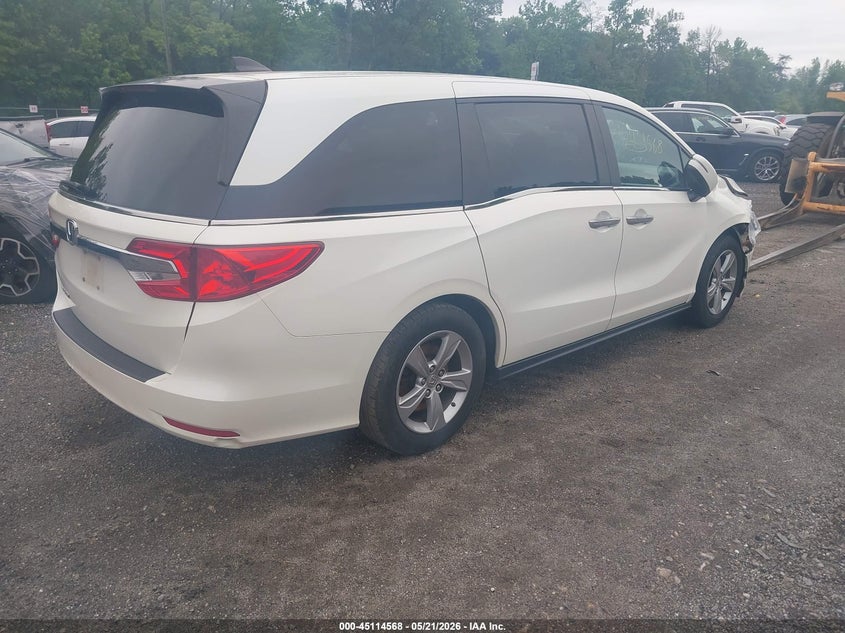 Vin: 5fnrl6h7xkb011949, lot: 45612152, honda odyssey ex-l 20194