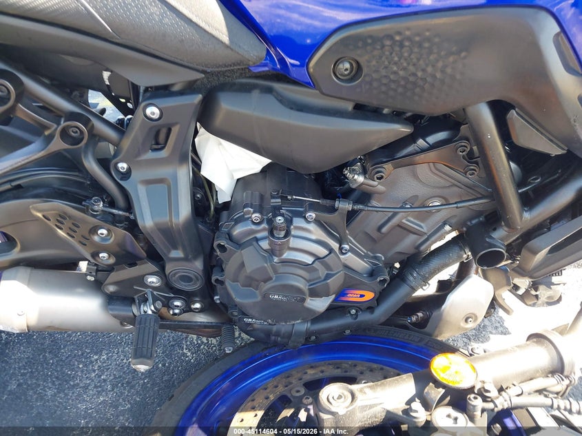 2024 Yamaha Mt07 VIN: JYARM32E4RA010961 Lot: 45114604