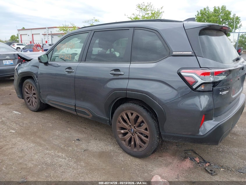 2025 SUBARU FORESTER auction photo 3