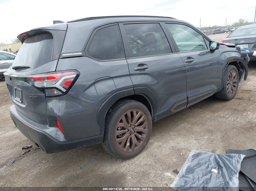 2025 SUBARU FORESTER auction photo 4