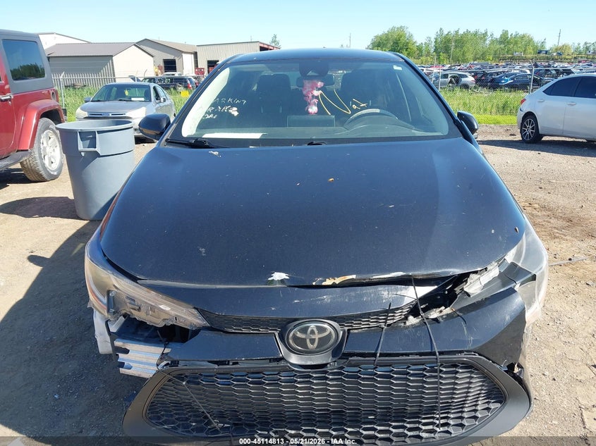 VIN JTDEPMAE6MJ153145 2021 TOYOTA COROLLA LE