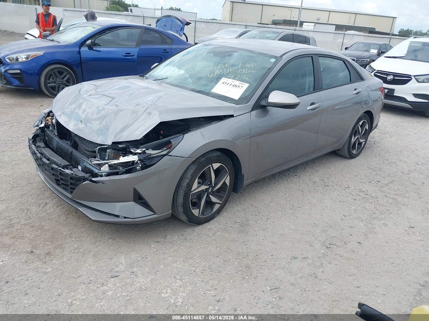 VIN KMHLS4AG1PU614791 2023 HYUNDAI ELANTRA SEL