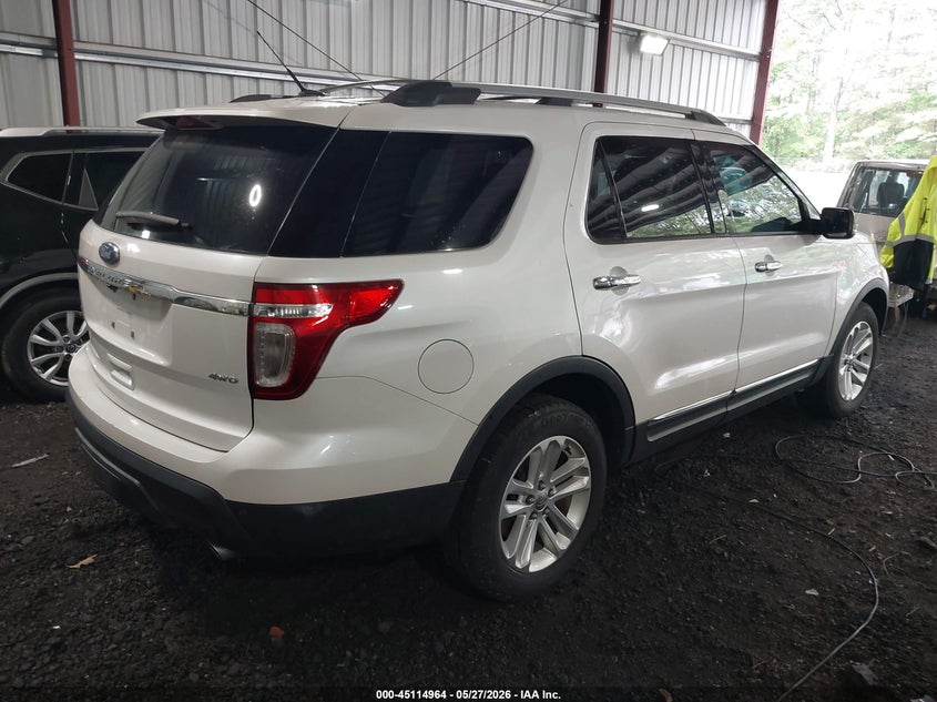 Vin: 1fmhk8d82bga55390, lot: 45612548, ford explorer xlt 20114