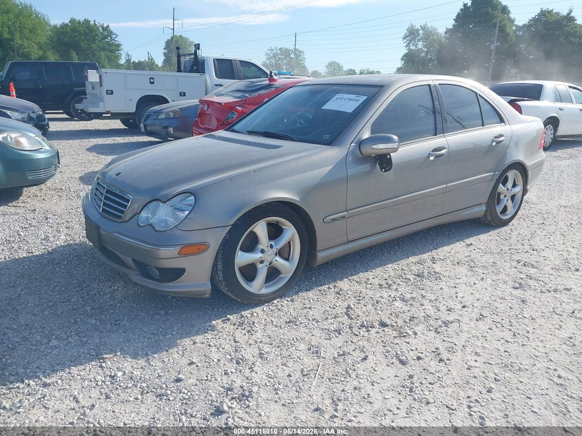 2006 Mercedes-Benz C-Class Sport WDBRF52H66F793881 photo 1