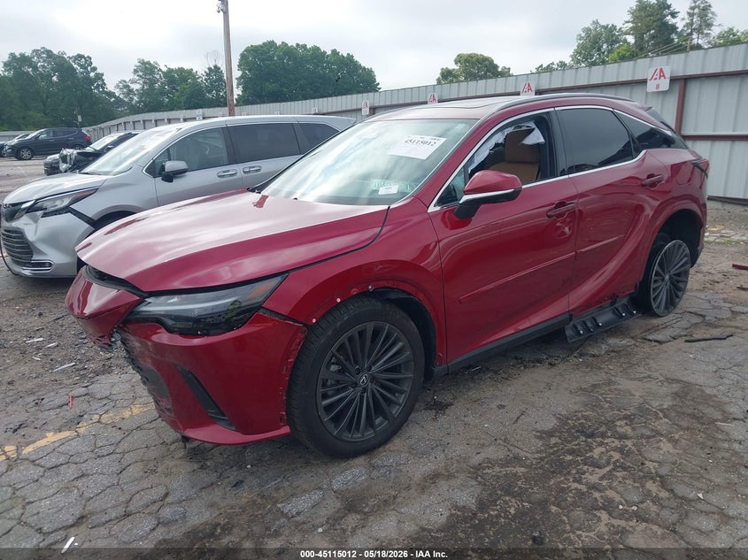 Vin: 2t2bamca5sc099257, lot: 45612596, lexus rx 350 premium 20252