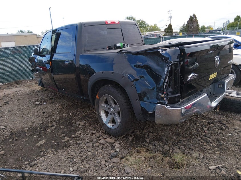 Vin: 1c6rd7lt2cs161007, lot: 45612603, ram 1500 slt 20123