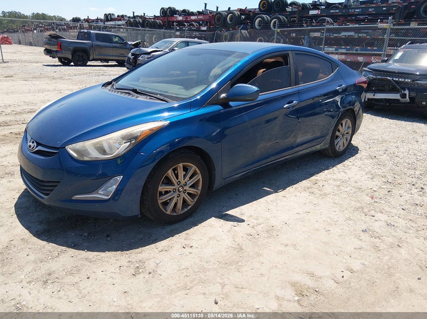 2016 Hyundai Elantra Se KMHDH4AE9GU607055 photo 1