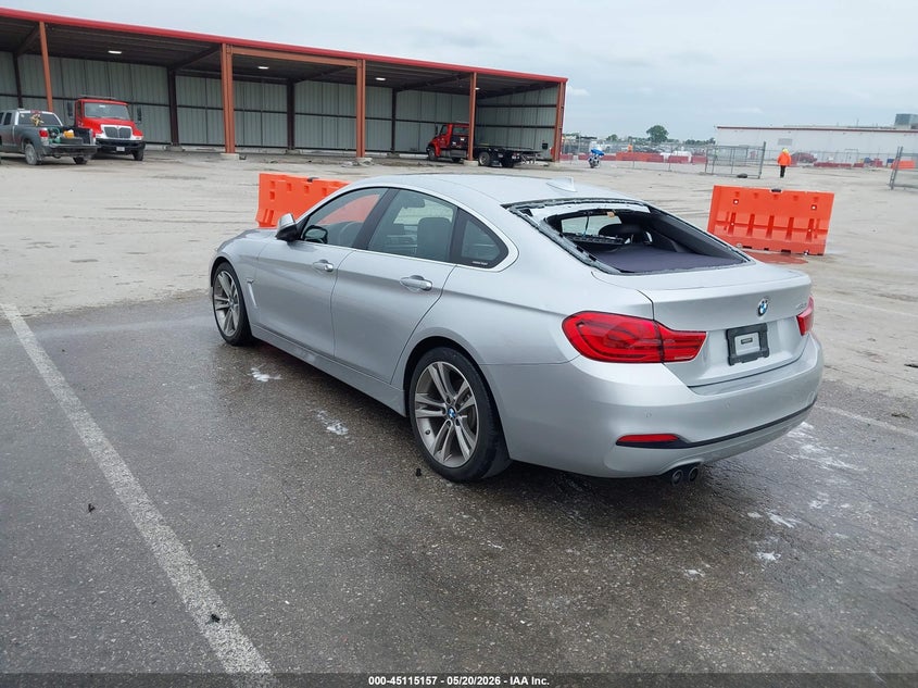 Vin: wba4j1c51kbm14761, lot: 45612741, bmw 430i gran coupe 20193