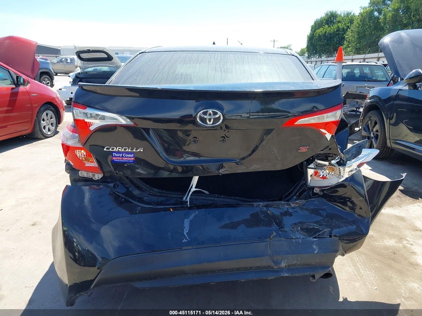 2016 TOYOTA COROLLA auction photo 6