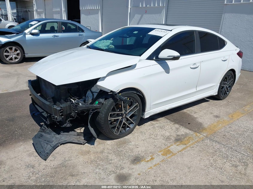 2019 Hyundai Elantra Sport KMHD04LB1KU832394 photo 1