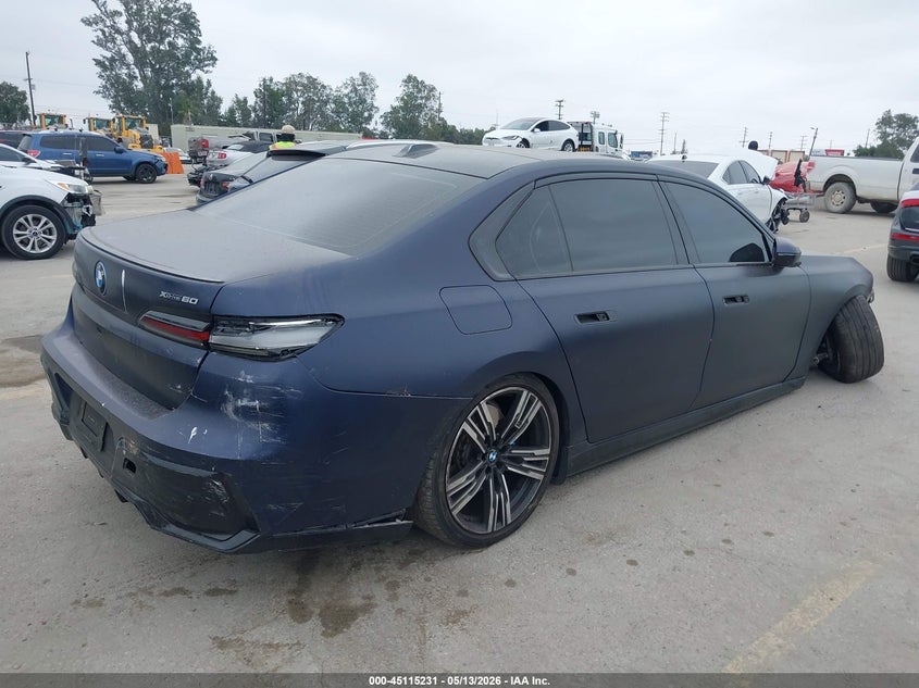 Vin: wby53ej04rcp71645, lot: 45612815, bmw i7 xdrive60 20244