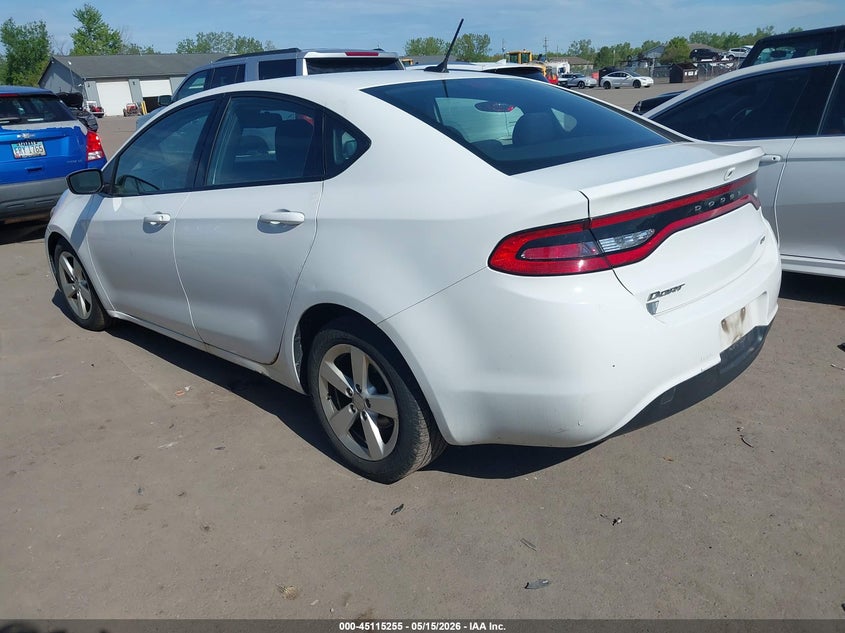 Vin: 1c3cdfbb6fd345106, lot: 45612839, dodge dart sxt 20153