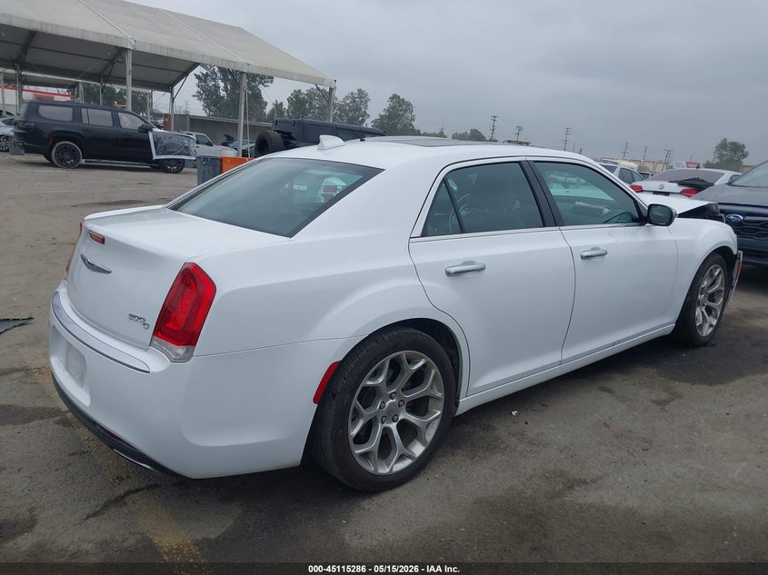 Vin: 2c3ccapt5hh516232, lot: 45612870, chrysler 300c platinum 20174
