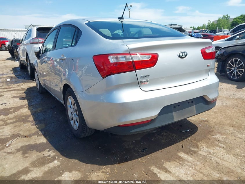 Vin: knadm4a39h6062069, lot: 45612917, kia rio lx 20173