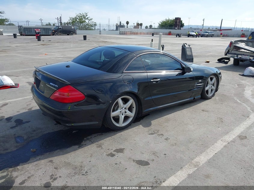 2006 MERCEDES-BENZ SL 500 auction photo 4