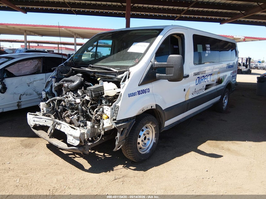 VIN 1FBZX2YM6HKA73500 2017 FORD TRANSIT-350 XL