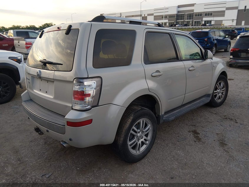 2009 MERCURY MARINER SPORT UTILITY VEHICLE 3.0L V-6 DOHC, VVT, 240HP
