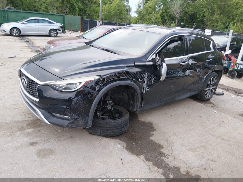 Vin: sjkch5cr1ha024081, lot: 45613025, infiniti qx30 premium 20172