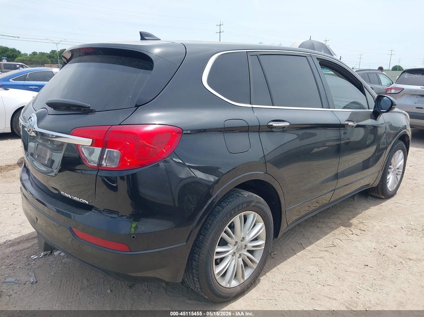 Vin: lrbfxasa8hd076828, lot: 45613039, buick envision preferred 20174