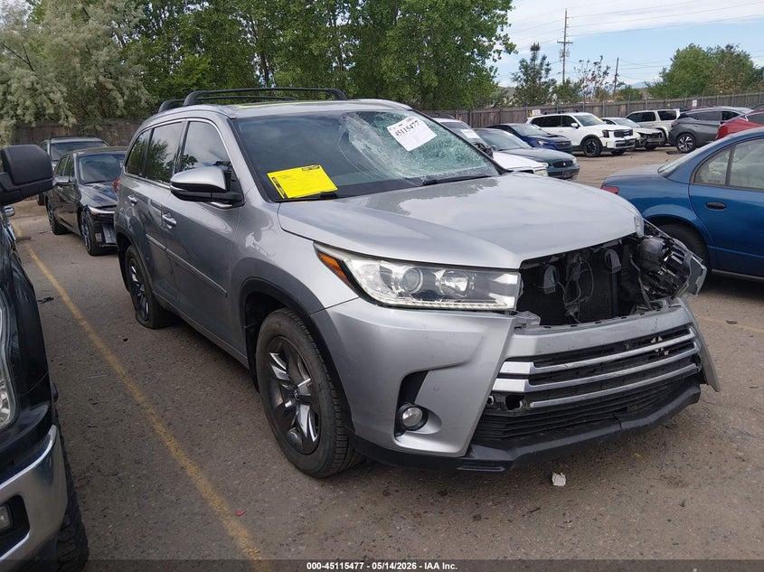 VIN 5TDDZRFHXHS406451 2017 TOYOTA HIGHLANDER LIMITED PLATINUM