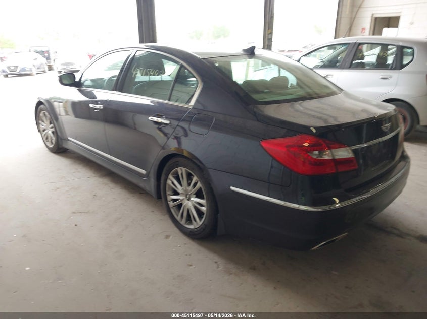 2012 HYUNDAI GENESIS SEDAN 4.6L V-8 DOHC, VVT, 385HP