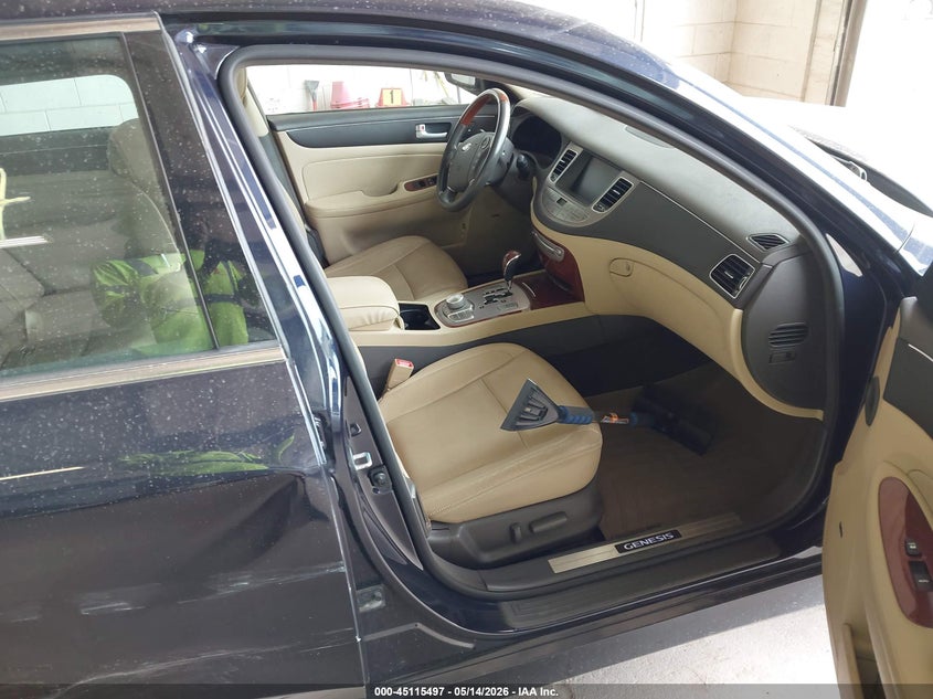 2012 HYUNDAI GENESIS SEDAN 4.6L V-8 DOHC, VVT, 385HP