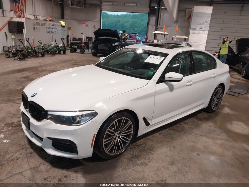 Vin: wbaje7c50kww20284, lot: 45613097, bmw 540i xdrive 20192