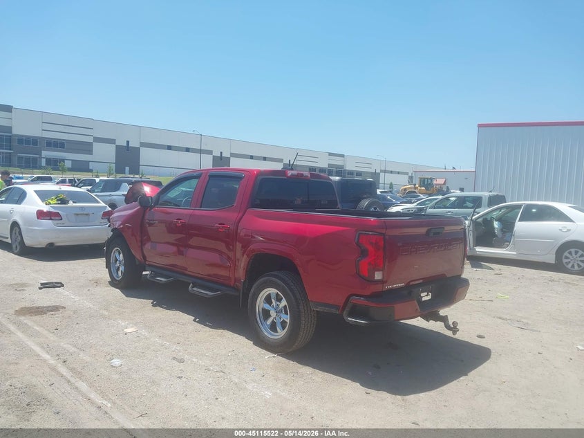 Vin: 1gcpscek1t1153926, lot: 45613107, chevrolet colorado lt, rwd 20263
