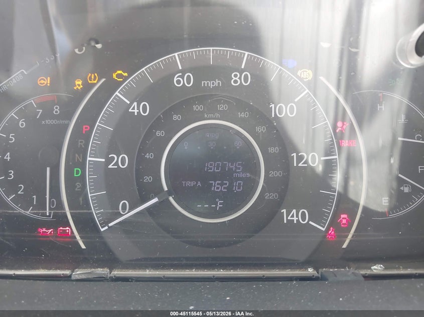 2014 HONDA CR-V auction photo 7