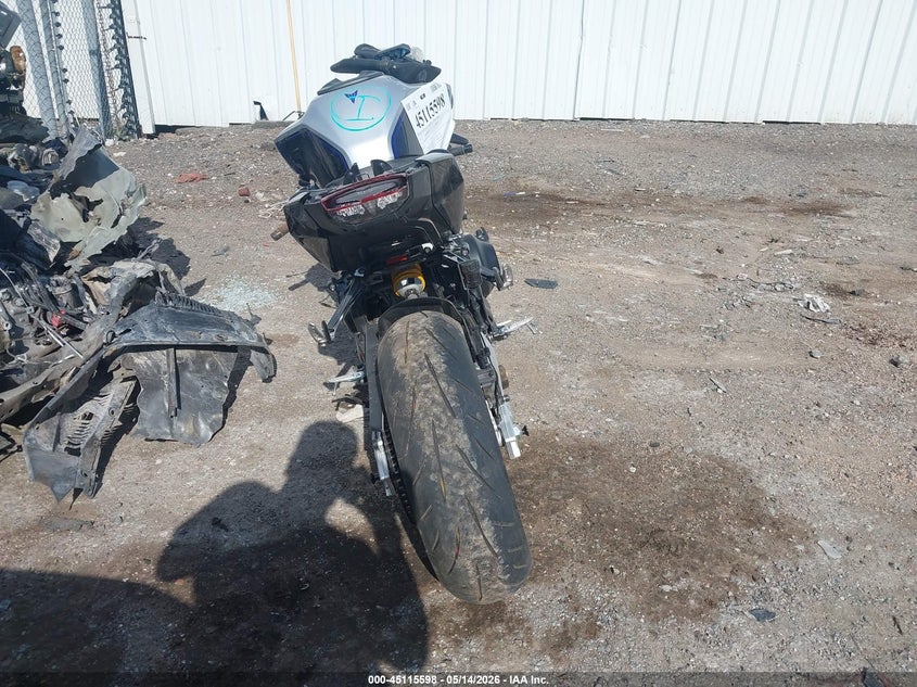 2025 Yamaha Mt09 Sp VIN: JYARN95E4SA001758 Lot: 45115598