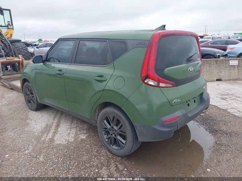 Vin: kndj33auxl7044341, lot: 45613192, kia soul ex 20203