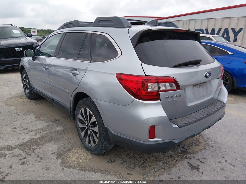 Vin: 4s4bsbnc8g3347565, lot: 45613201, subaru outback 2.5i limited 20163