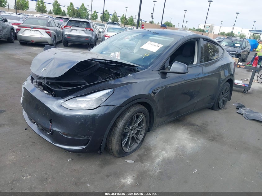 Vin: 7saygded2sf279122, lot: 45613219, tesla model y long range dual motor rear-wheel drive 20252