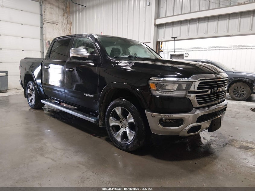 Vin: 1c6srfjt6mn596290, lot: 45613232, ram 1500 laramie  4x4 5'7 box 2021 img_1