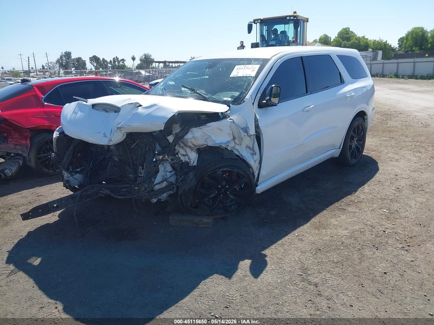 Vin: 1c4rdhdgxkc663160, lot: 45613234, dodge durango gt plus 20192