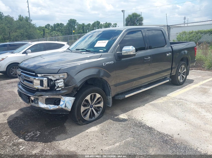 Vin: 1ftew1c59jfc64365, lot: 45613265, ford f-150 xlt 20182