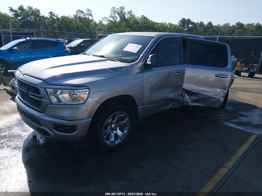 1C6SRFFT9KN649425 2019 Ram 1500 Big Horn/Lone Star  4x4 5'7 Box photo 1