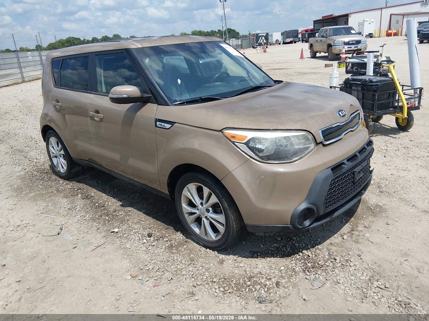 2014 KIA SOUL HATCHBACK 2.0L I-4 DI, DOHC, VVT, 164HP