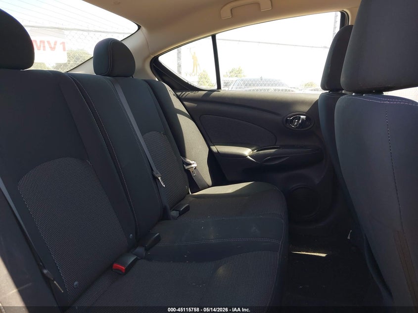 2015 NISSAN VERSA SEDAN 1.6L I-4 DOHC, VVT, 109HP