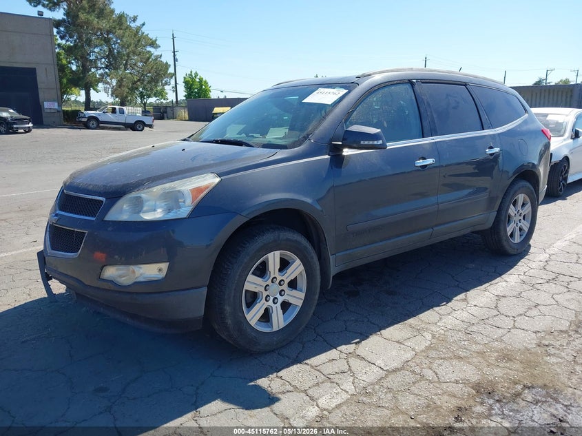 Vin: 1gnkvjedxbj142324, lot: 45613346, chevrolet traverse 2lt 20112