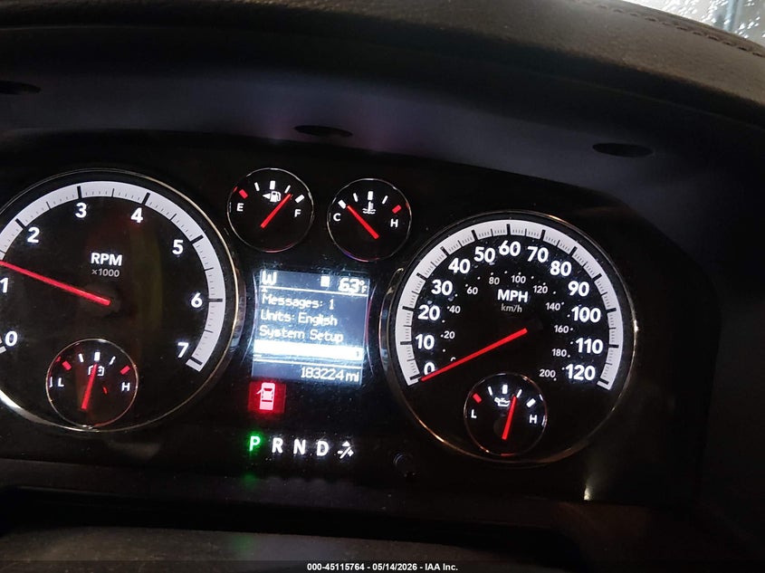2011 RAM RAM 1500 auction photo 7
