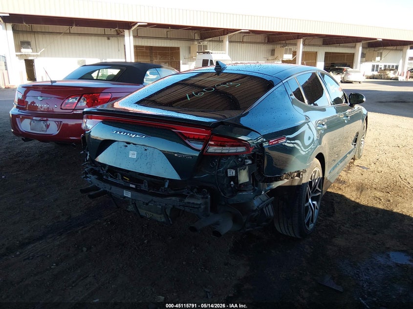 2022 Kia Stinger Gt-Line VIN: KNAE35LD3N6115587 Lot: 45115791