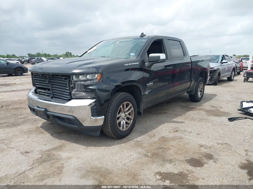 2021 Chevrolet Silverado 1500 2wd  Short Bed Lt 1GCPWCED3MZ223158 photo 1