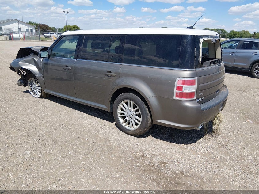 Vin: 2fmgk5c83dbd16127, lot: 45613397, ford flex sel 20133