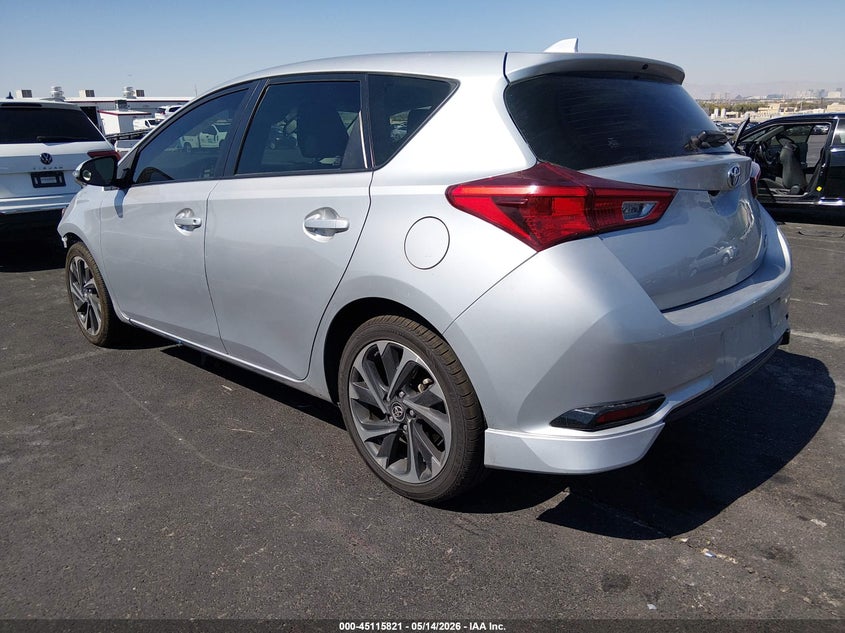 Vin: jtnkarje3hj535734, lot: 45613405, toyota corolla im 20173