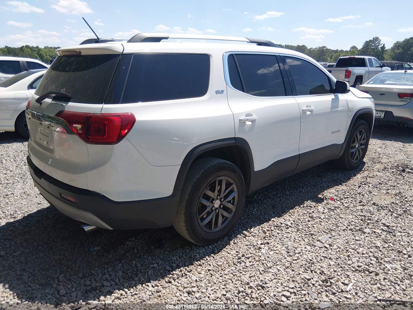 Vin: 1gkknmls6hz226988, lot: 45613446, gmc acadia slt-1 20174